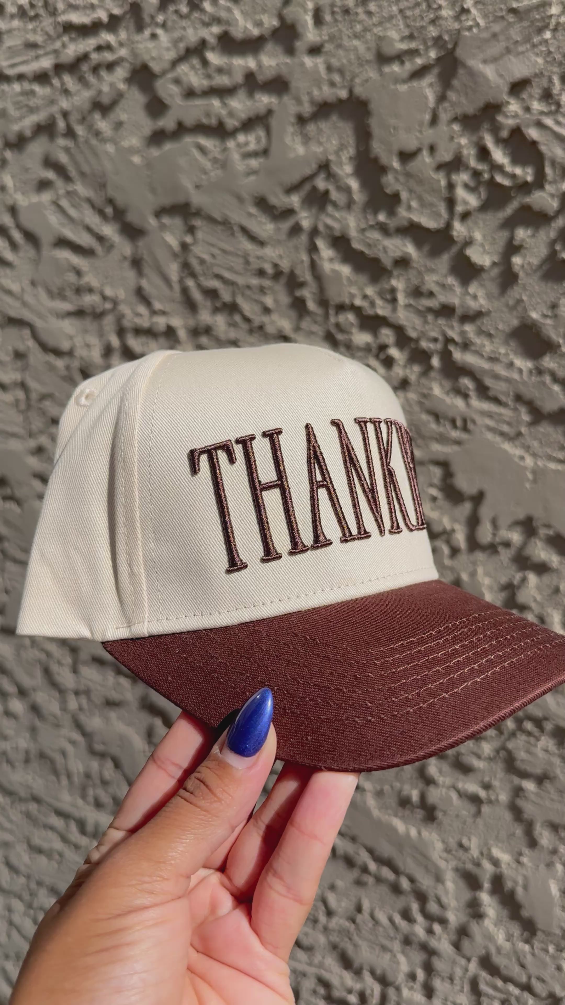 “THANKFUL” Vintage Trucker Hat