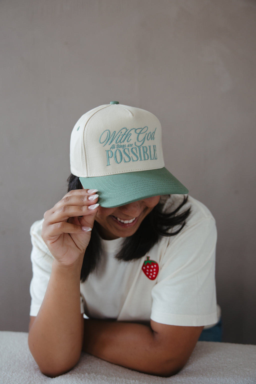 "With God All things are Possible" Hat