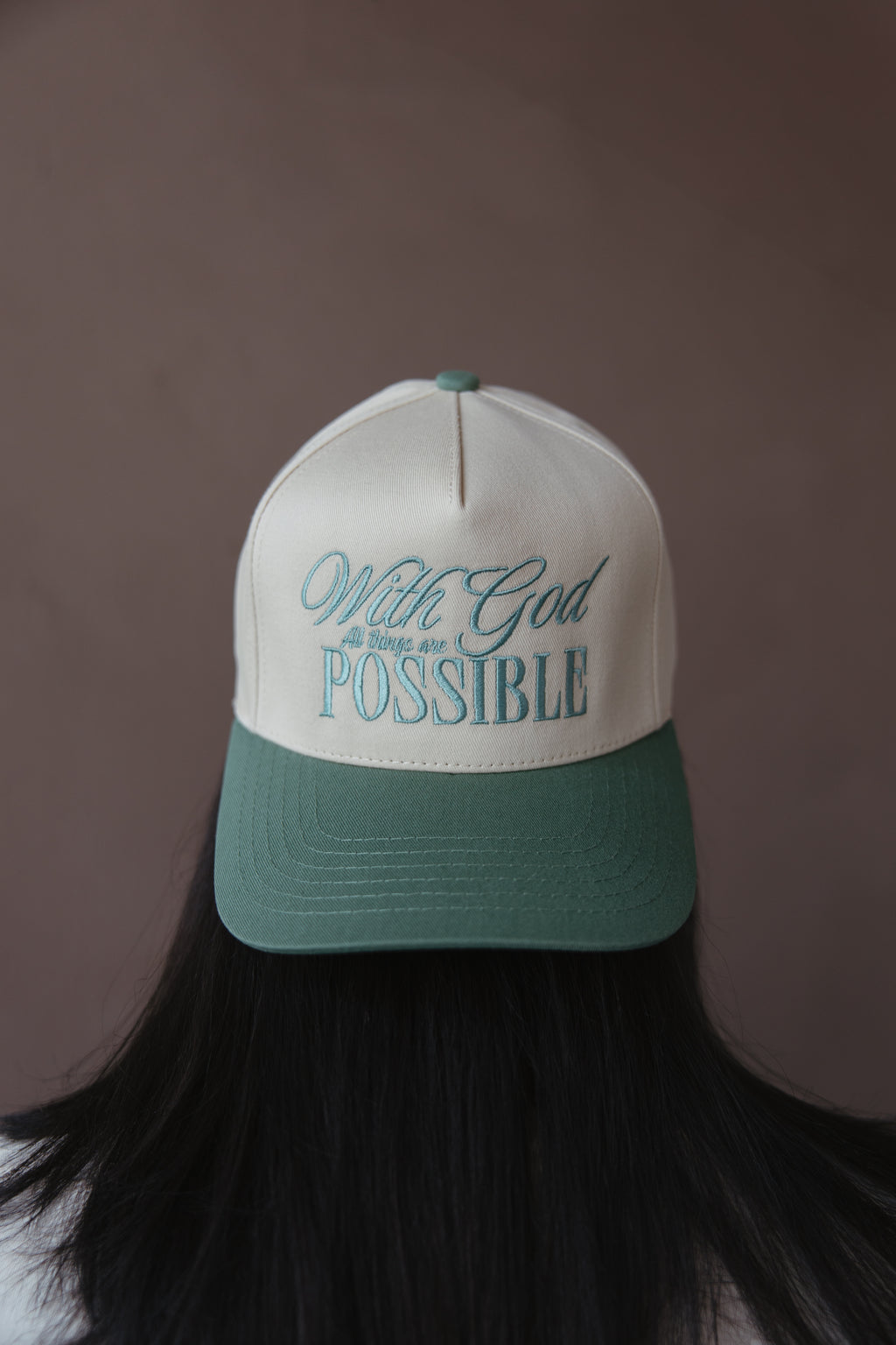 "With God All things are Possible" Hat
