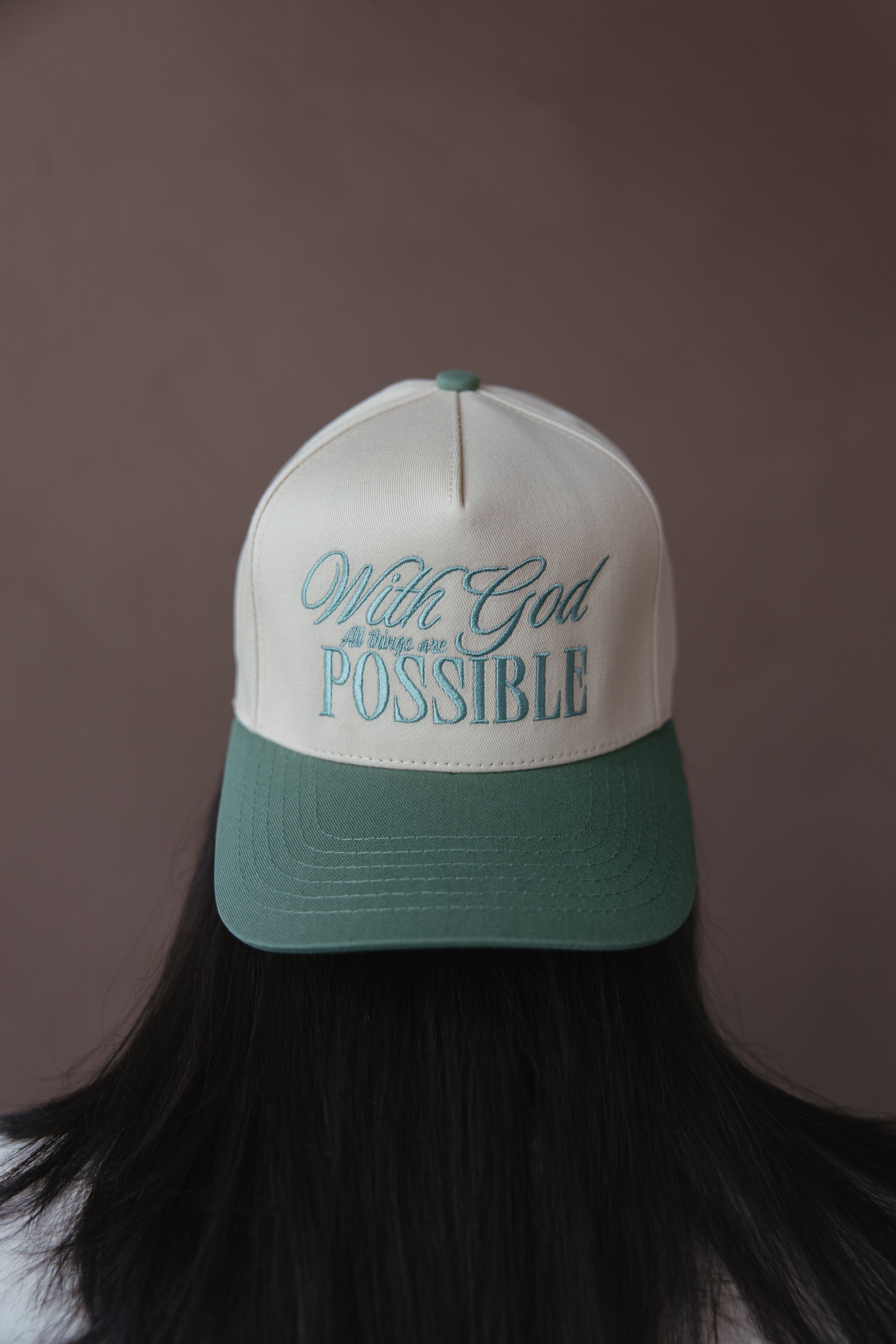 "With God All things are Possible" Hat