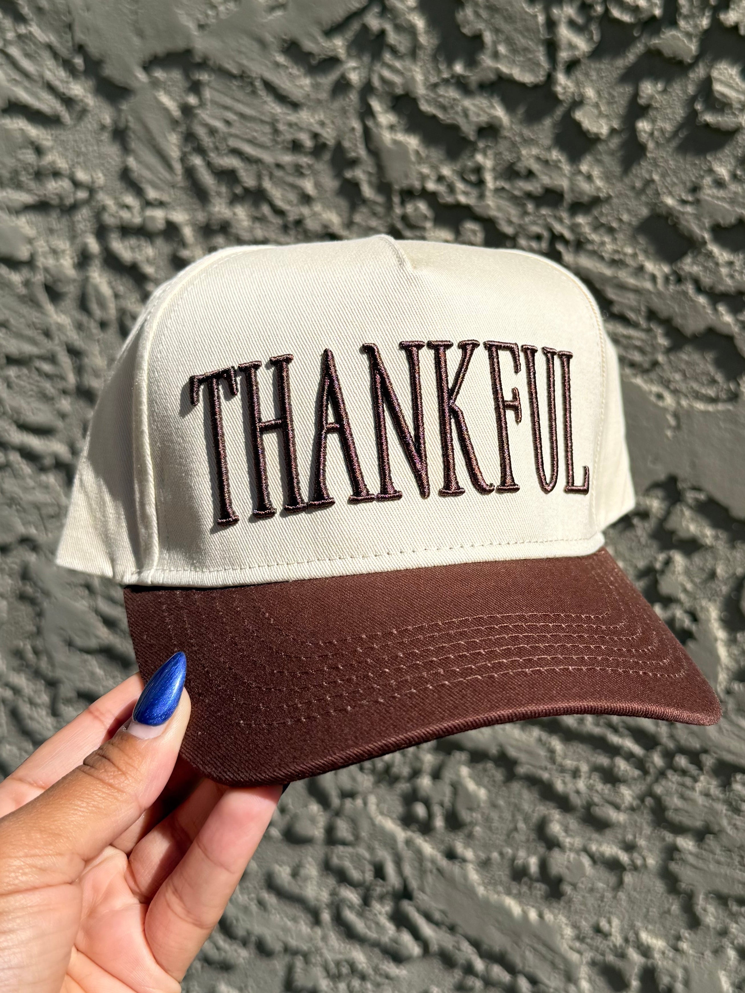 “THANKFUL” Vintage Trucker Hat