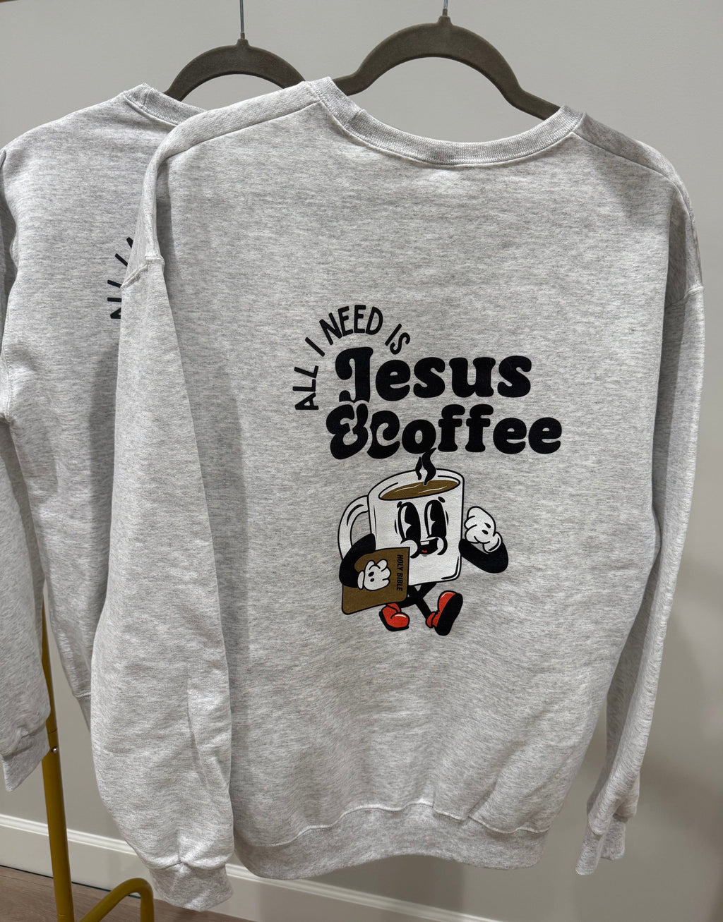 Jesus & Coffee Crewneck