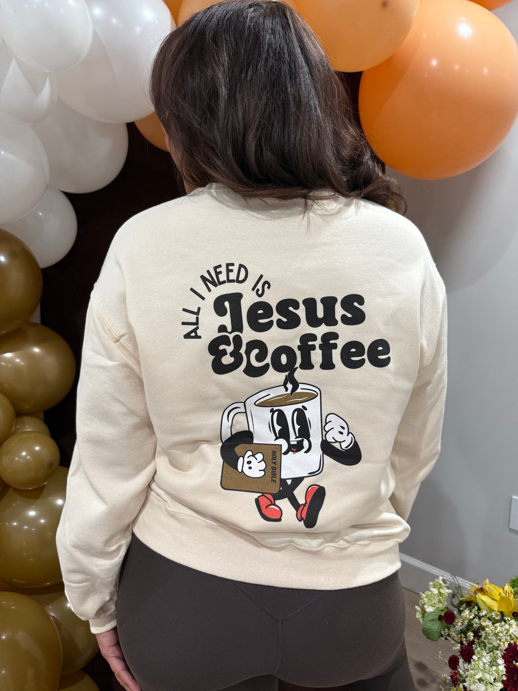 Jesus & Coffee Crewneck