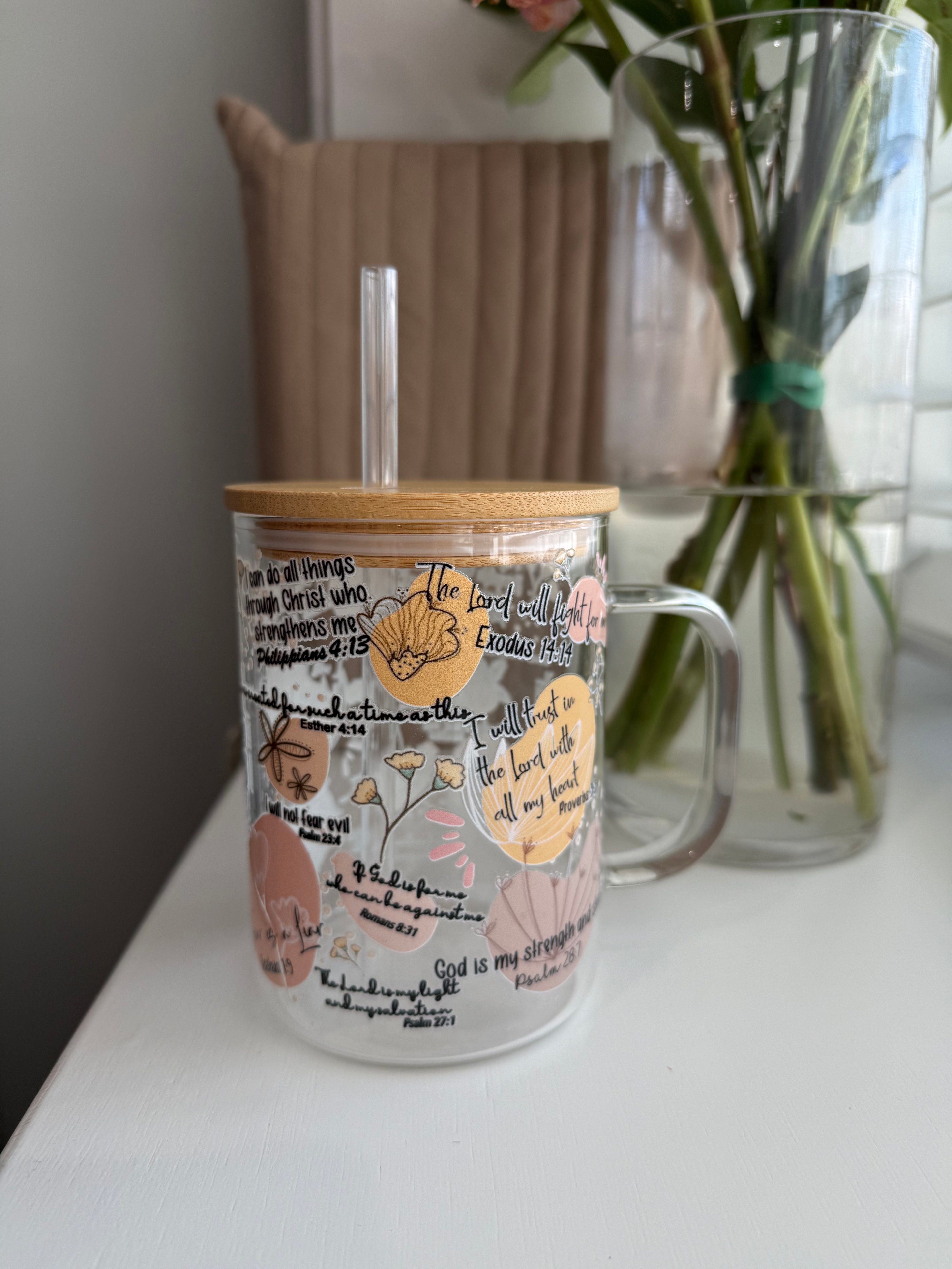 Scripture Glass Mug