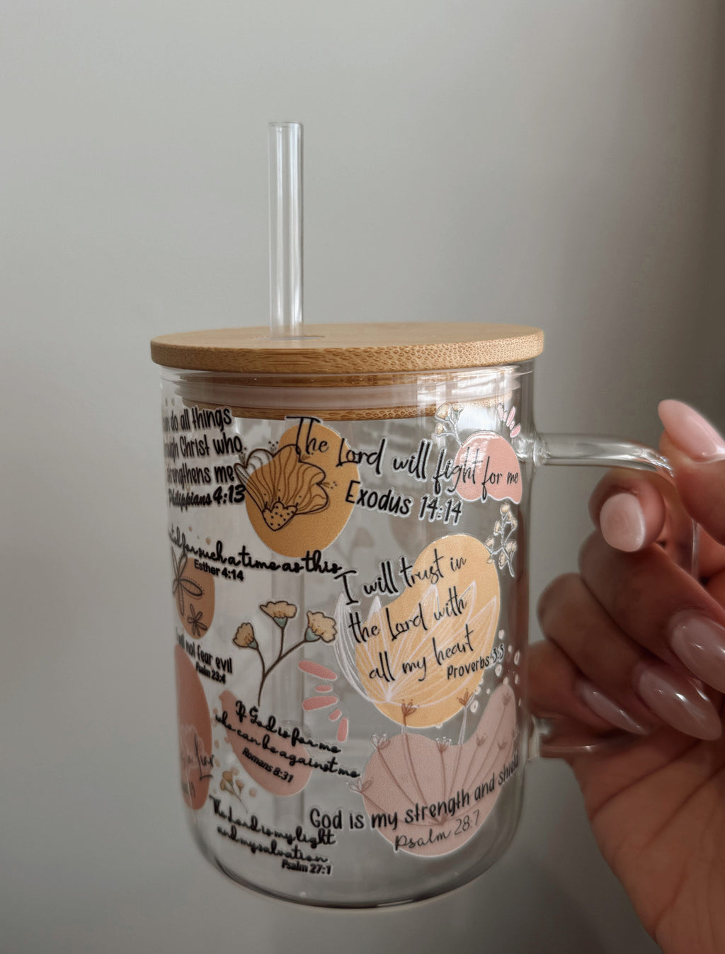 Scripture Glass Mug